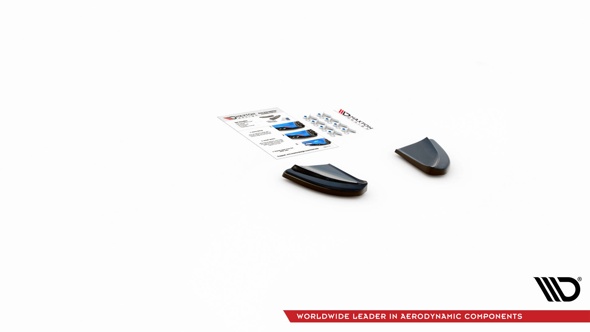 Rear Side Splitters Abarth 595 Mk1 Facelift - Image 3