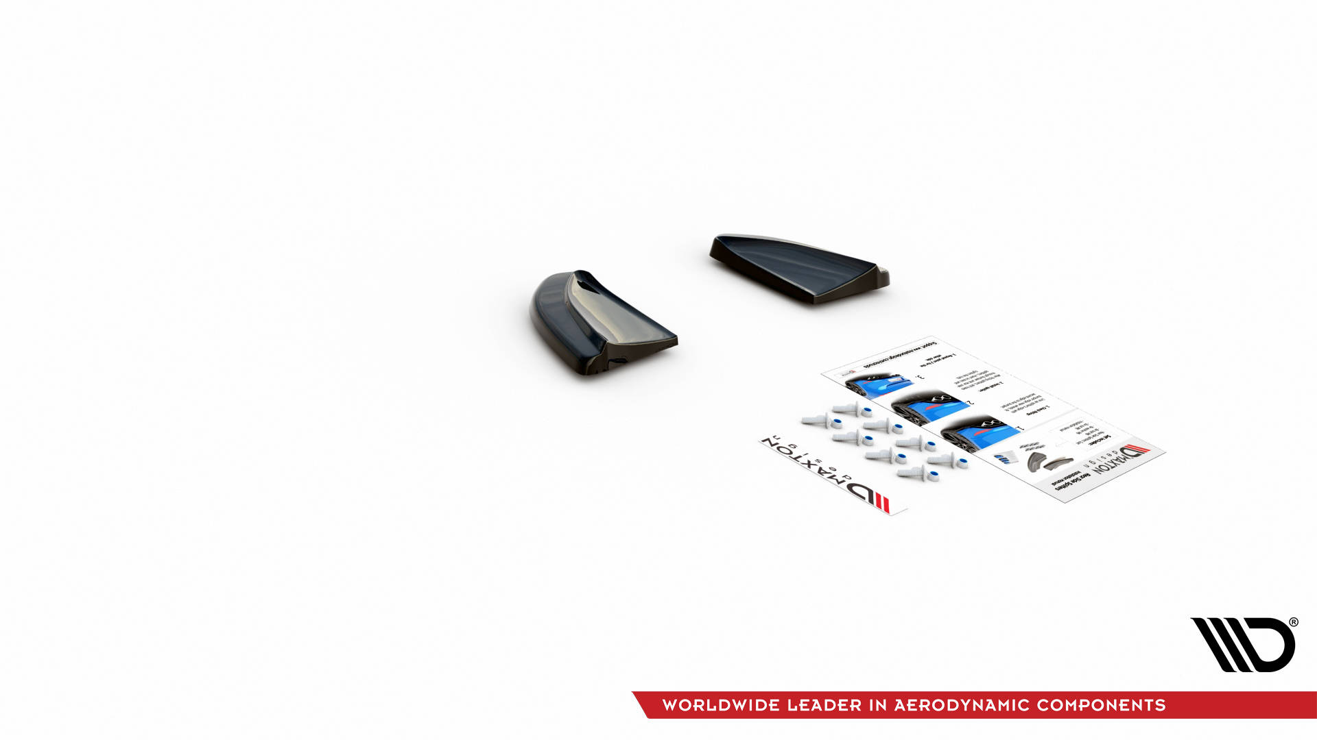 Rear Side Splitters Abarth 595 Mk1 Facelift - Image 4