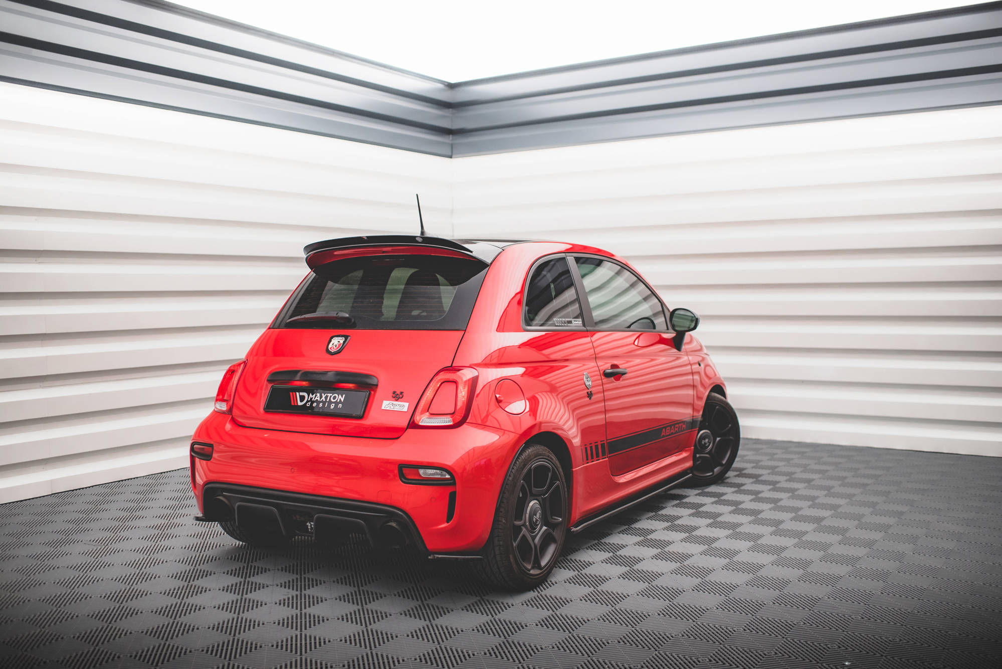 Rear Side Splitters Abarth 595 Mk1 Facelift - Image 2