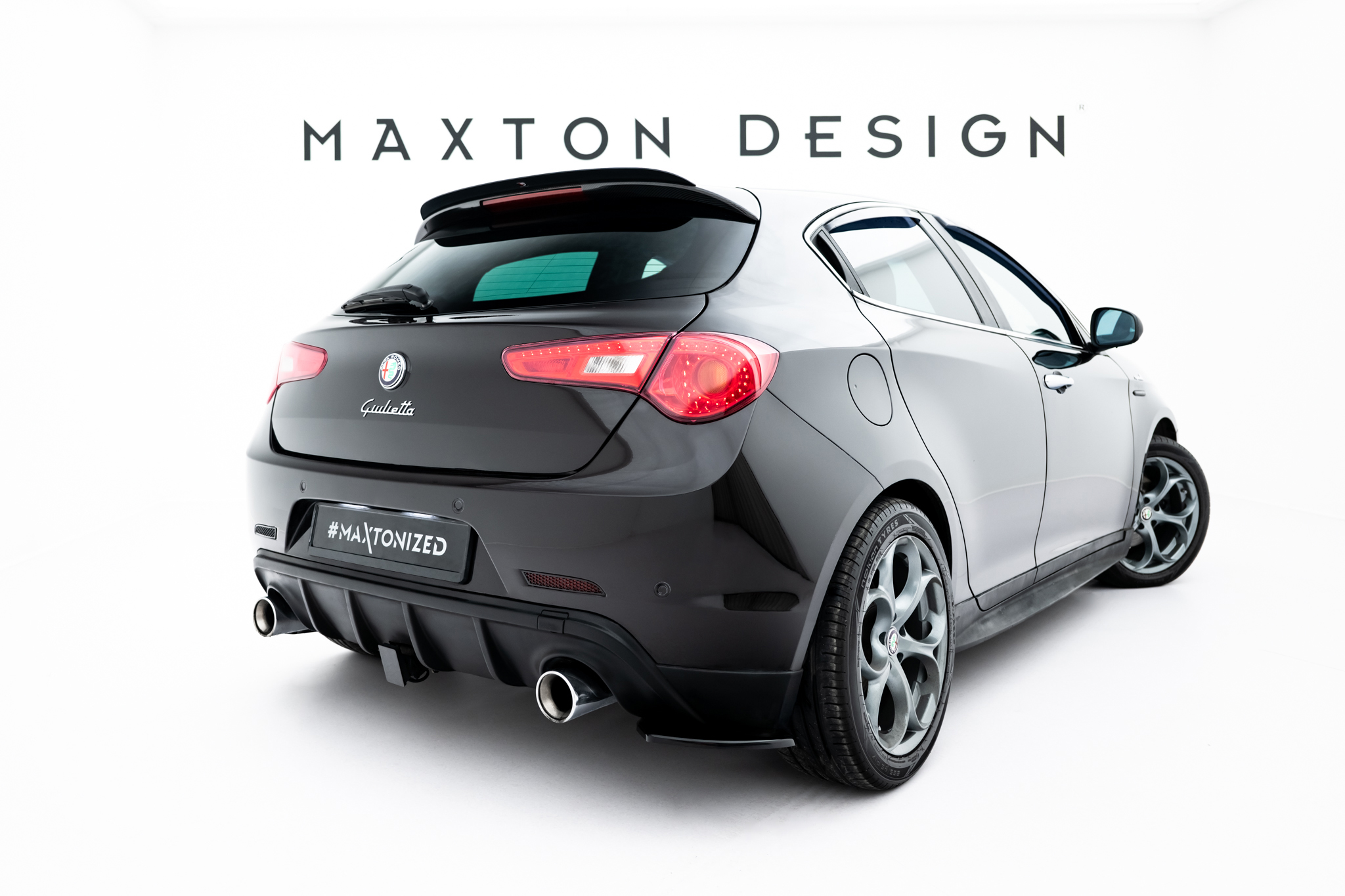 Rear Side Splitters Alfa Romeo Giulietta Zender - Image 3
