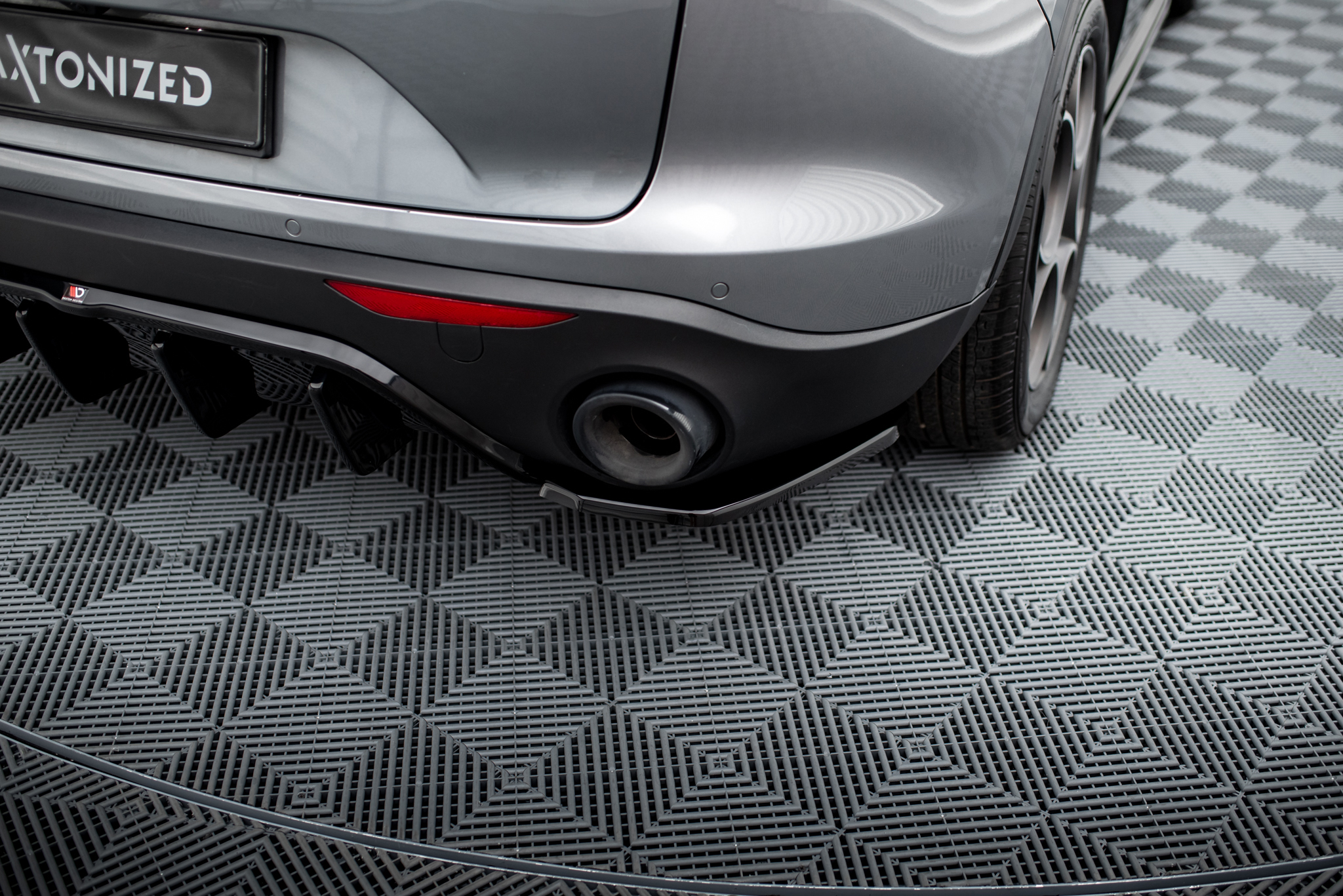 Rear Side Splitters Alfa Romeo Stelvio Mk1