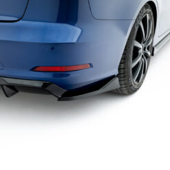 Alternative view of Rear Side Splitters Audi A3 Sedan 8V