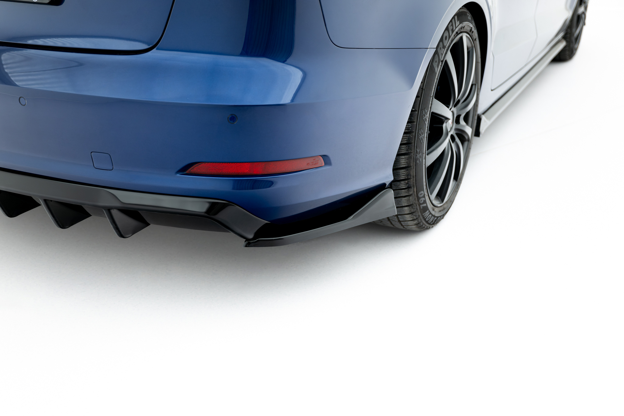 Rear Side Splitters Audi A3 Sedan 8V - Image 2