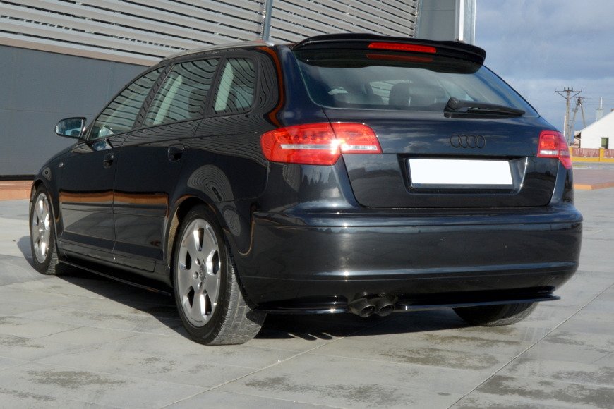 Rear Side Splitters Audi A3 Sportback 8P / 8P Facelift - Image 4