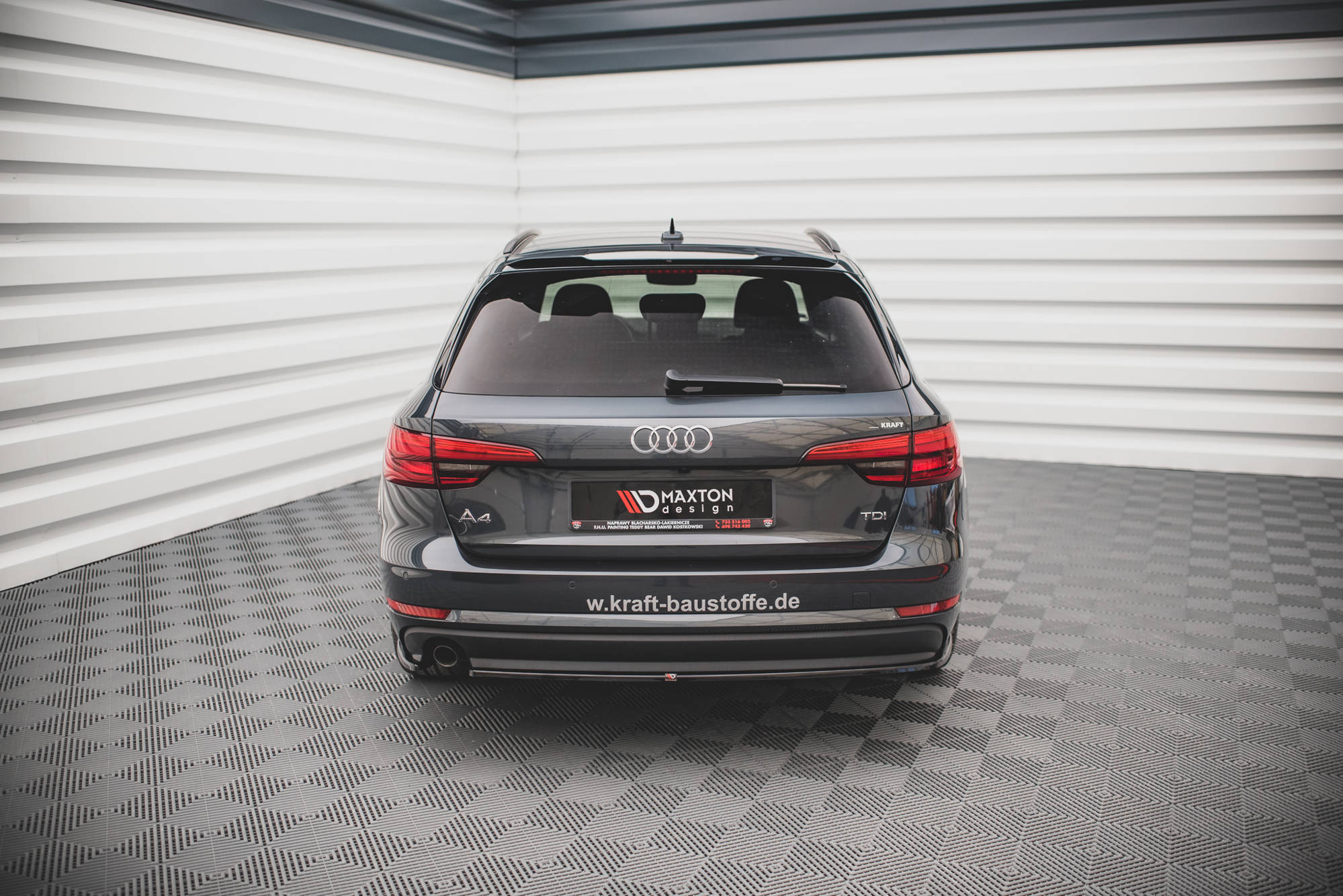 Rear Side Splitters Audi A4 B9 - Image 2