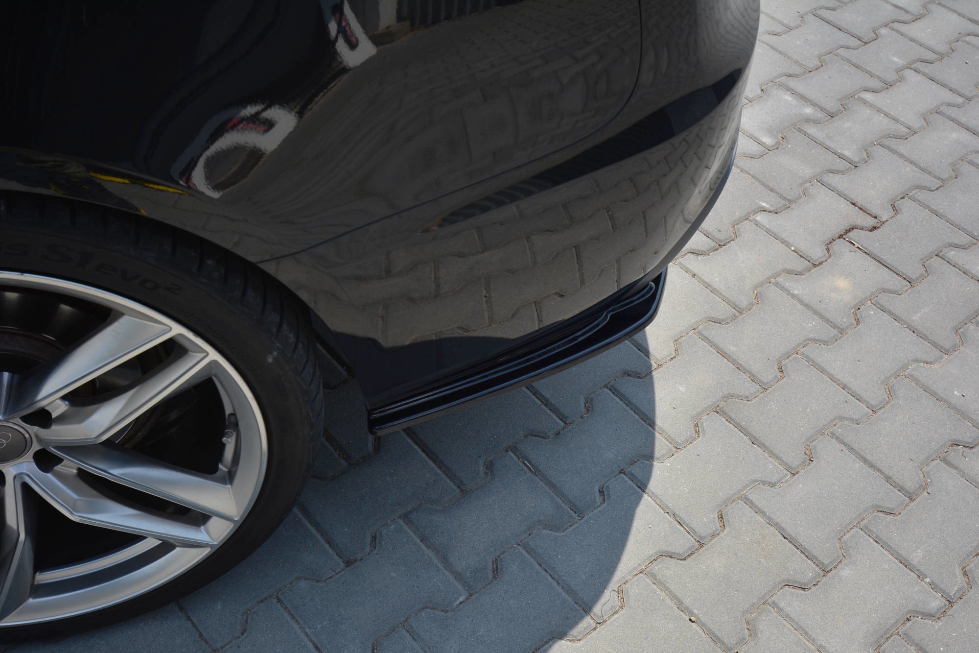 Rear Side Splitters Audi A5 S-Line 8T FL Sportback - Image 3