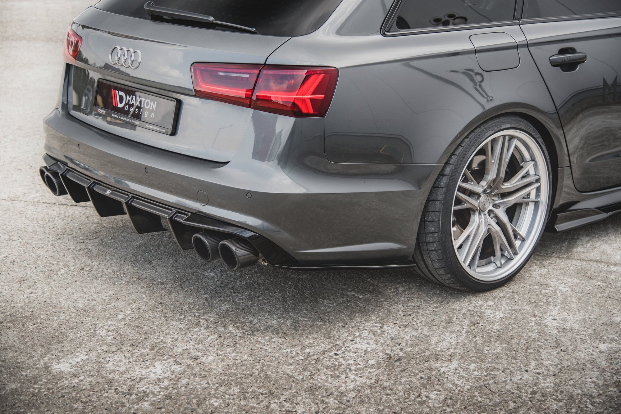 Rear Side Splitters Audi A6 / A6 C7 S-line/ S6 C7 Facelift - Image 5