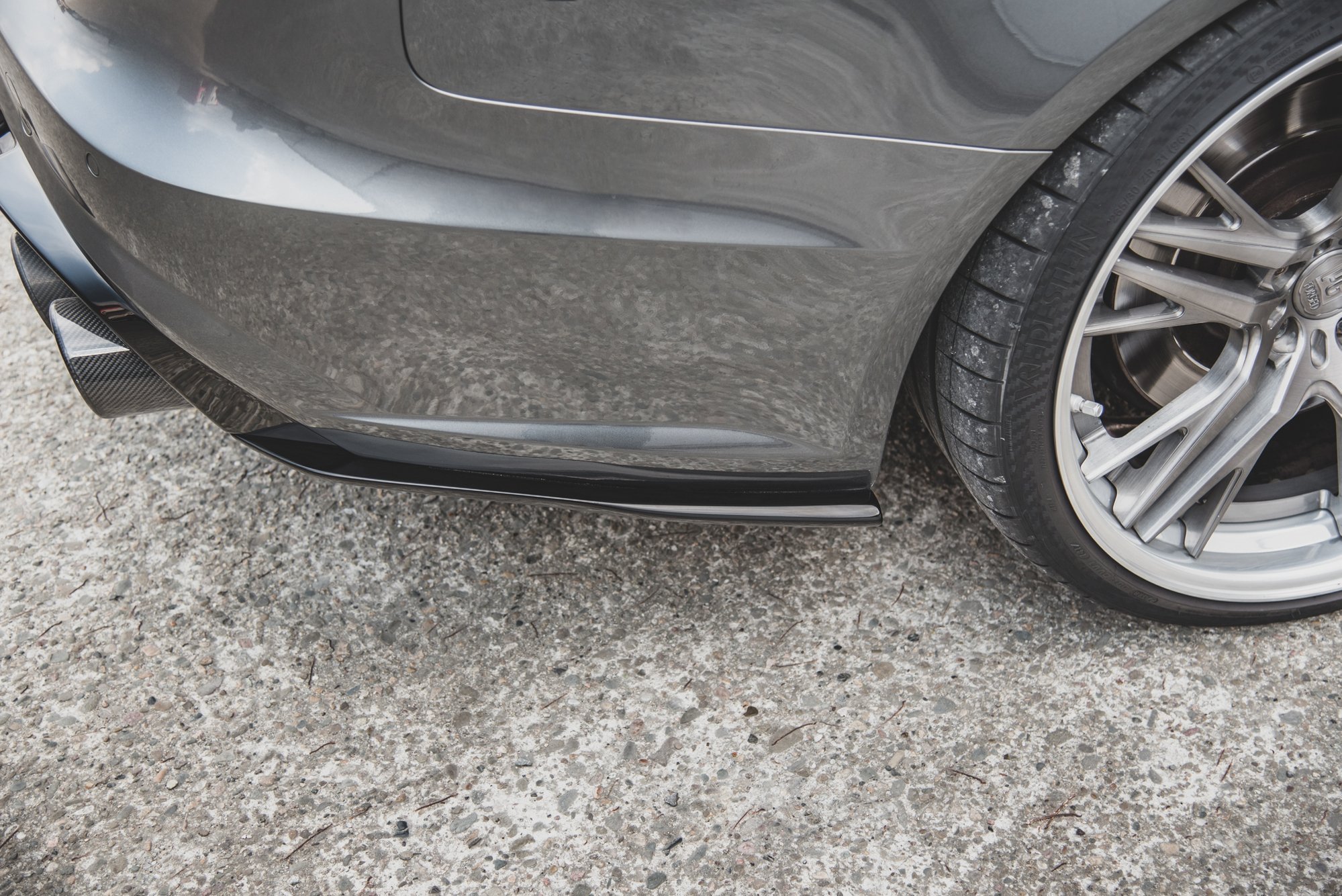 Rear Side Splitters Audi A6 / A6 C7 S-line/ S6 C7 Facelift - Image 3