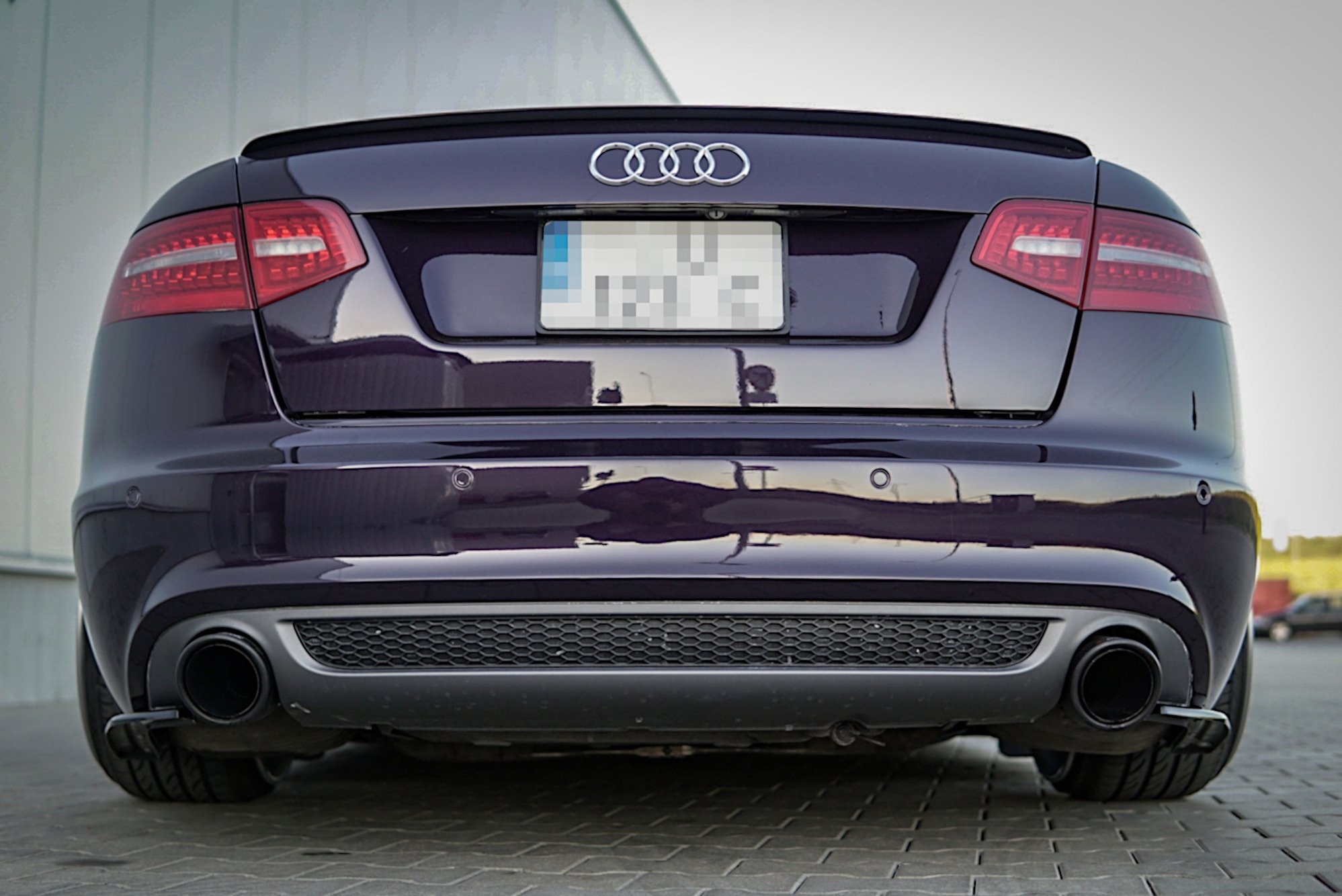 Rear Side Splitters Audi A6 S-Line C6 / C6 FL Sedan / Avant - Image 3
