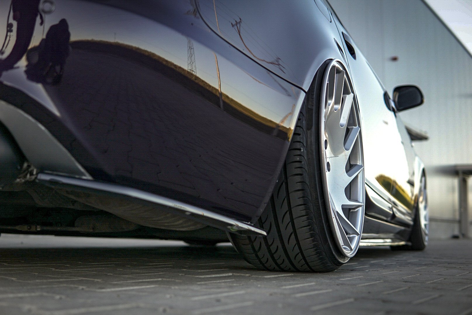 Rear Side Splitters Audi A6 S-Line C6 / C6 FL Sedan / Avant - Image 2