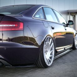 Rear Side Splitters Audi A6 S-Line C6 / C6 FL Sedan / Avant