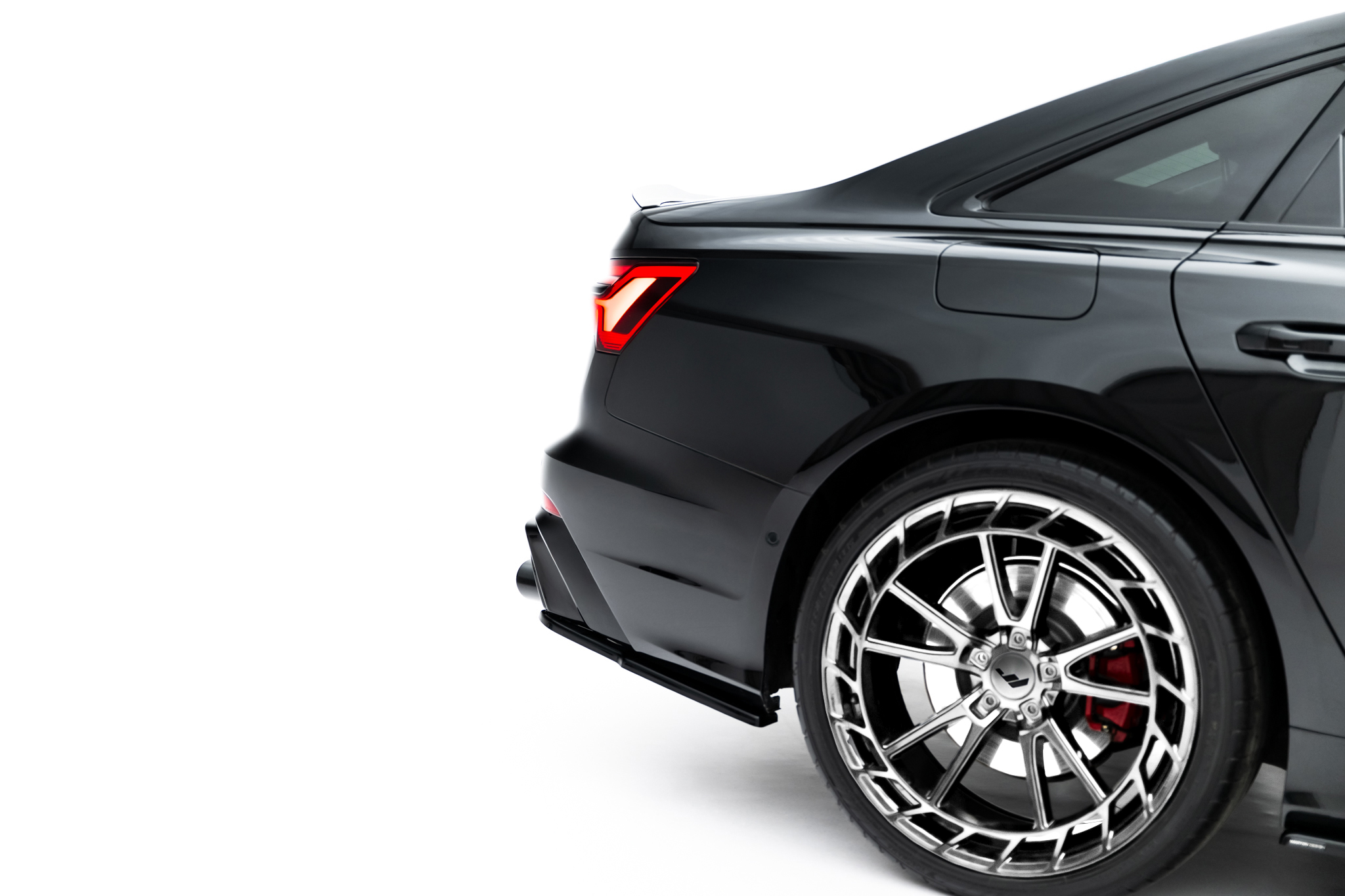 Rear Side Splitters Audi A6 S-Line / S6 C8 / C8 Facelift - Image 2