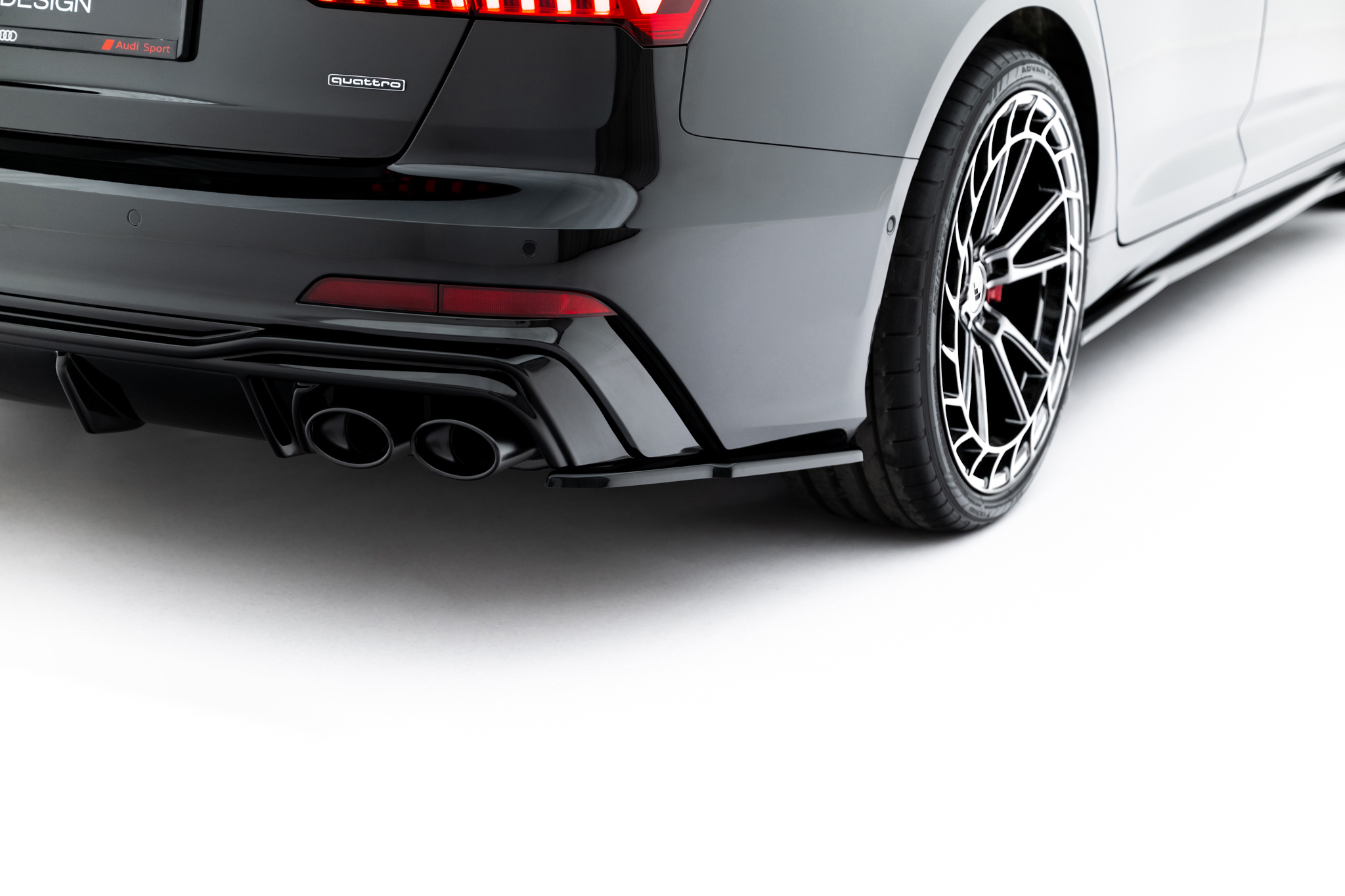 Rear Side Splitters Audi A6 S-Line / S6 C8 / C8 Facelift - Image 4