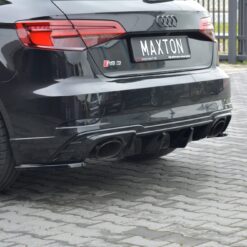 Alternative view of Rear Side Splitters Audi RS3 8V FL Sportback