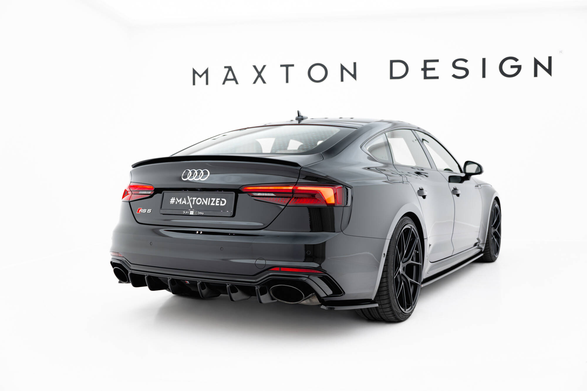 Rear Side Splitters Audi RS5 Coupe / Sportback F5 - Image 2