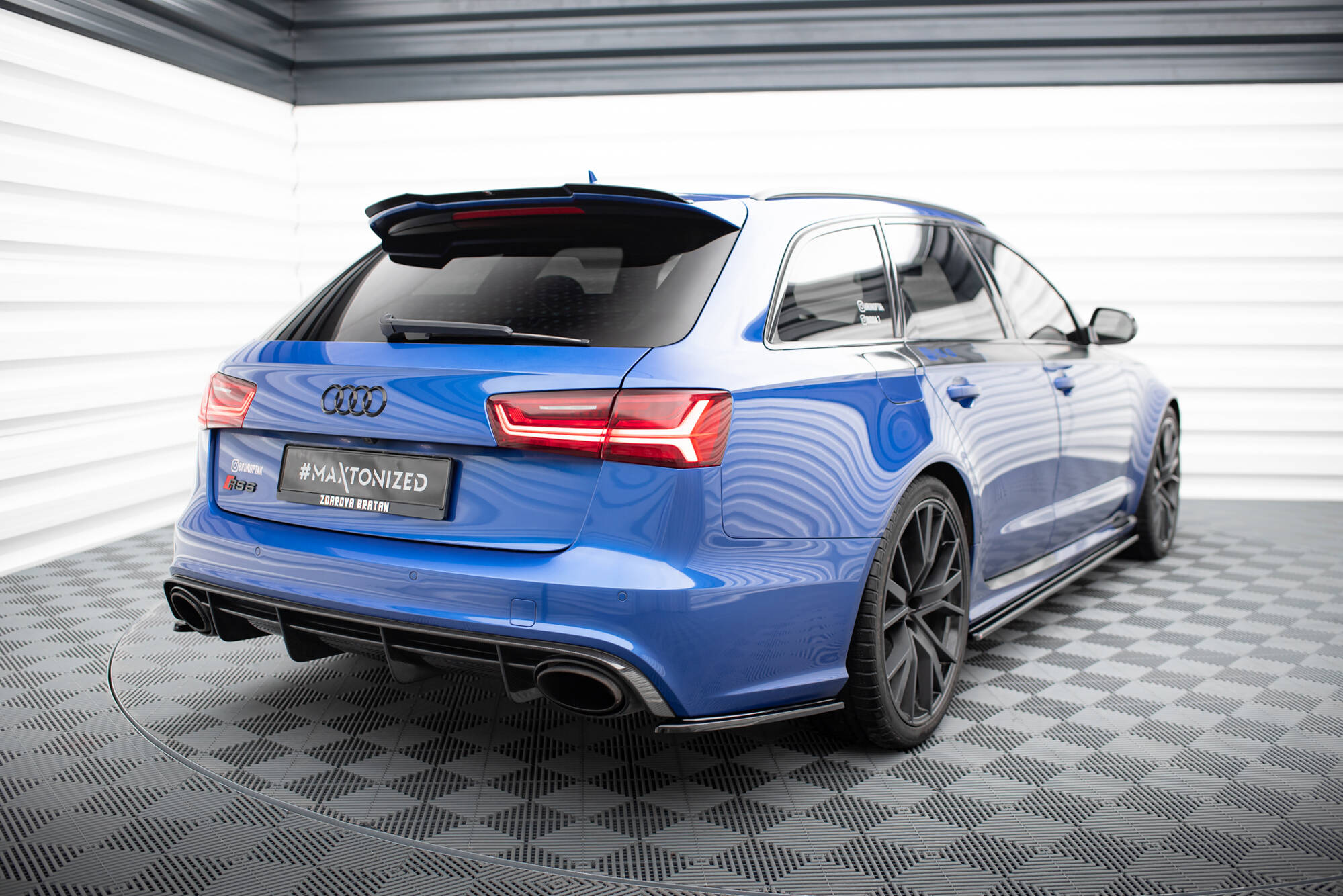 Rear Side Splitters Audi RS6 C7 / C7 Facelift - Image 3