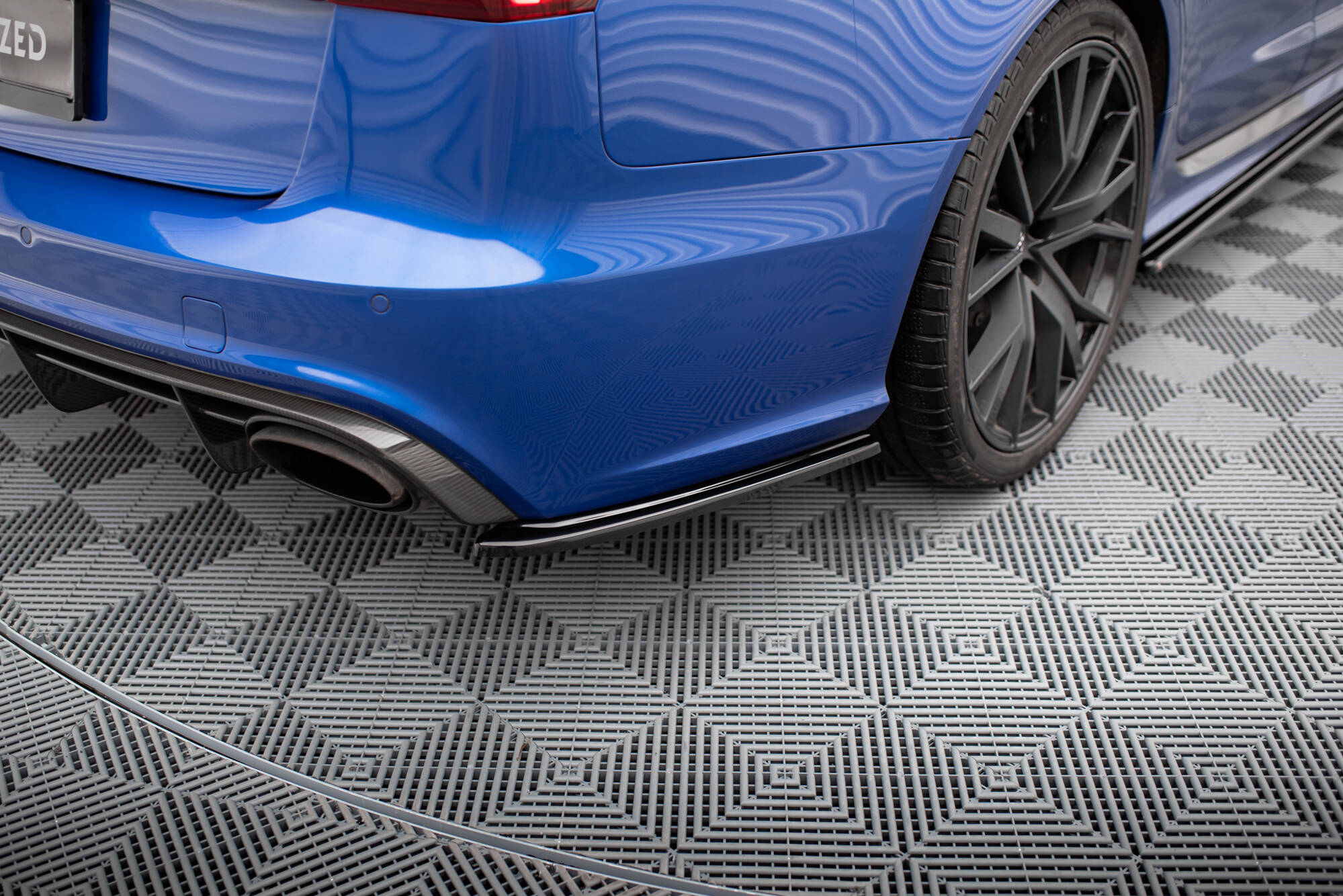 Rear Side Splitters Audi RS6 C7 / C7 Facelift