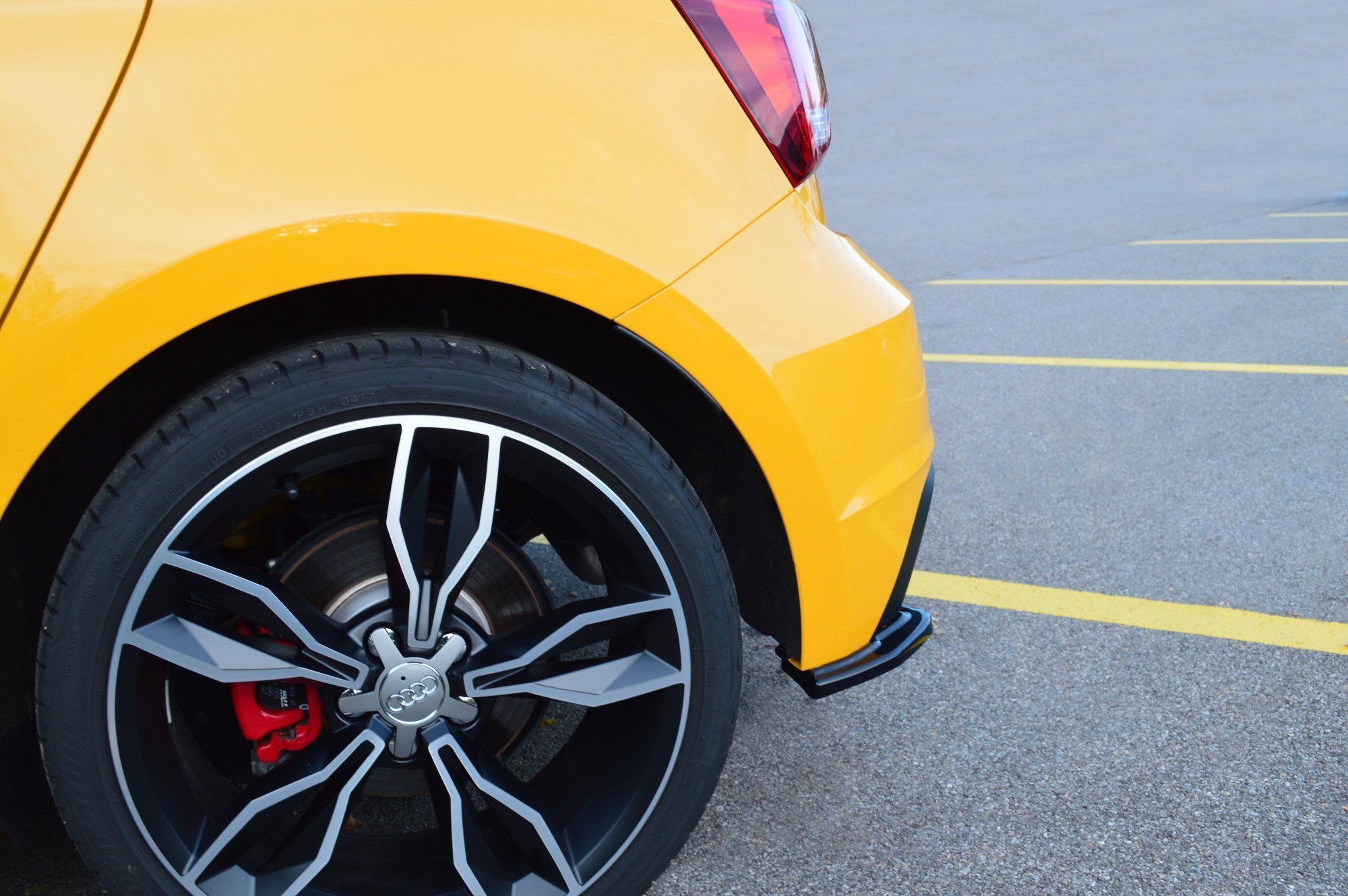 Rear Side Splitters Audi S1 8X - Image 2