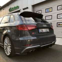 Alternative view of Rear Side Splitters Audi S3 8v Facelift