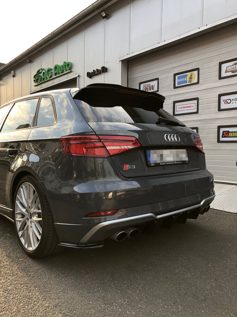 Rear Side Splitters Audi S3 8v Facelift - Image 2