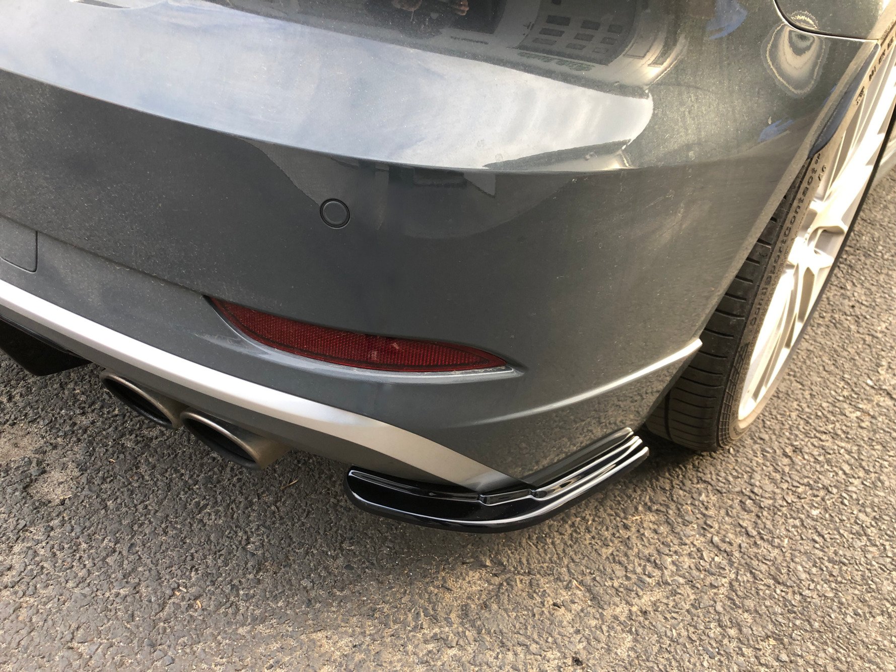 Rear Side Splitters Audi S3 8v Facelift - Image 3