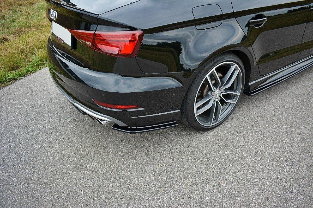 Rear Side Splitters Audi S3 / A3 S-Line 8V FL Sedan - Image 3