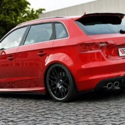 Rear Side Splitters Audi S3 / A3 S-Line 8V Hatchback / Sportback