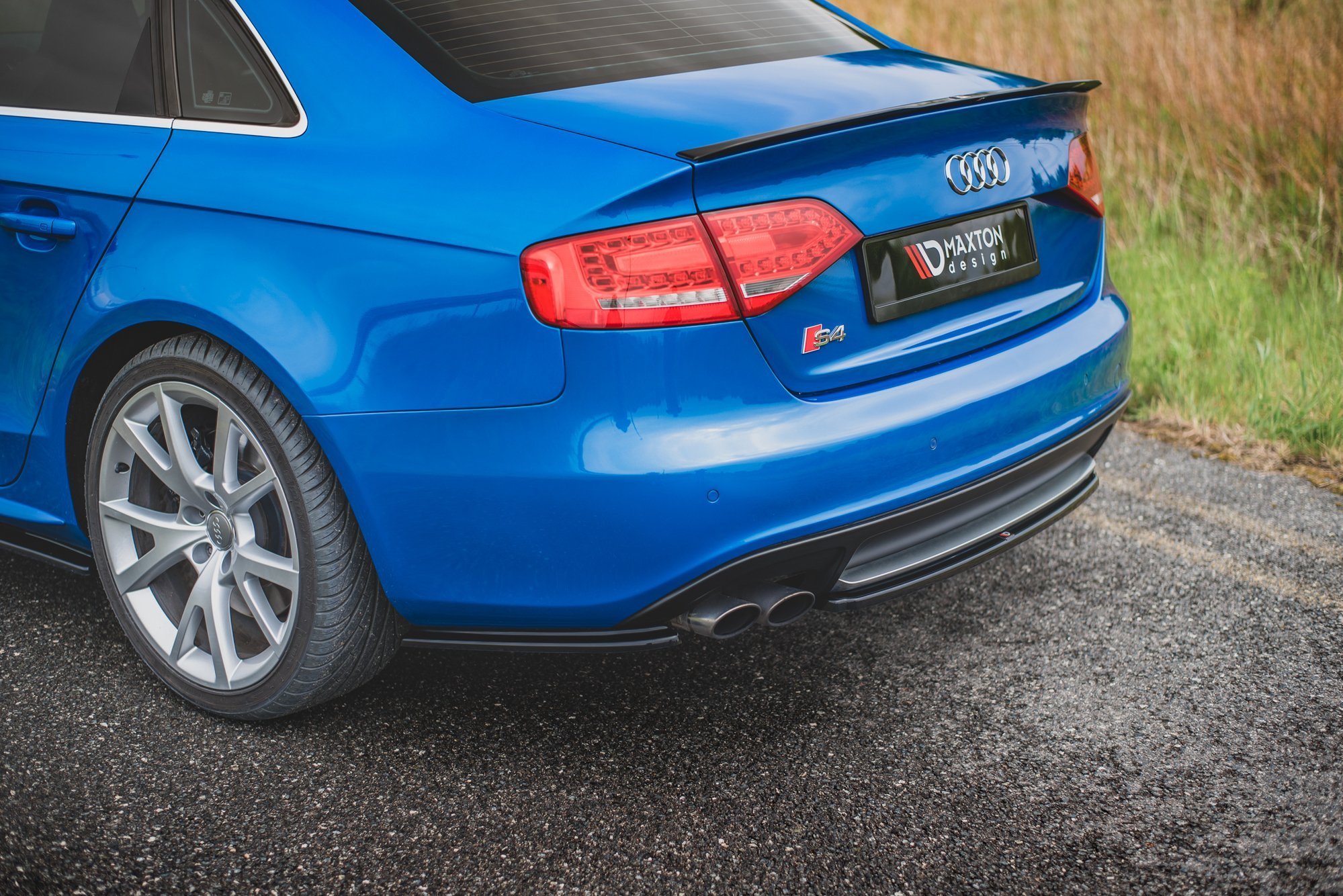 Rear Side Splitters Audi S4 / A4 S-Line B8 Sedan - Image 5