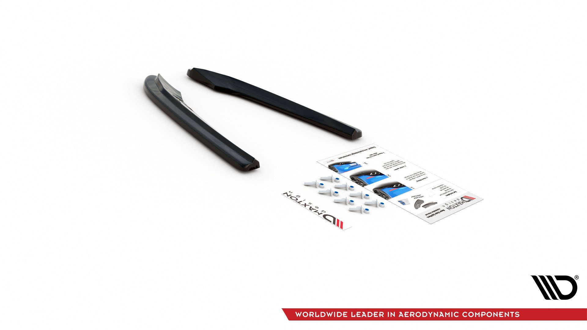 Rear Side Splitters Audi S4 / A4 S-Line B8 Sedan - Image 6