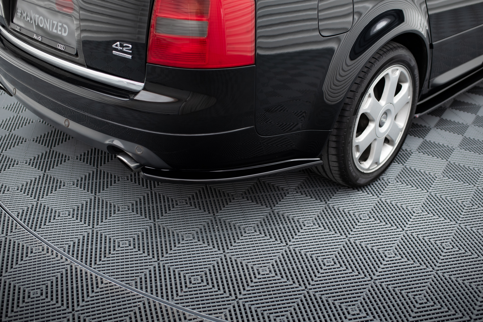 Rear Side Splitters Audi S6 C5