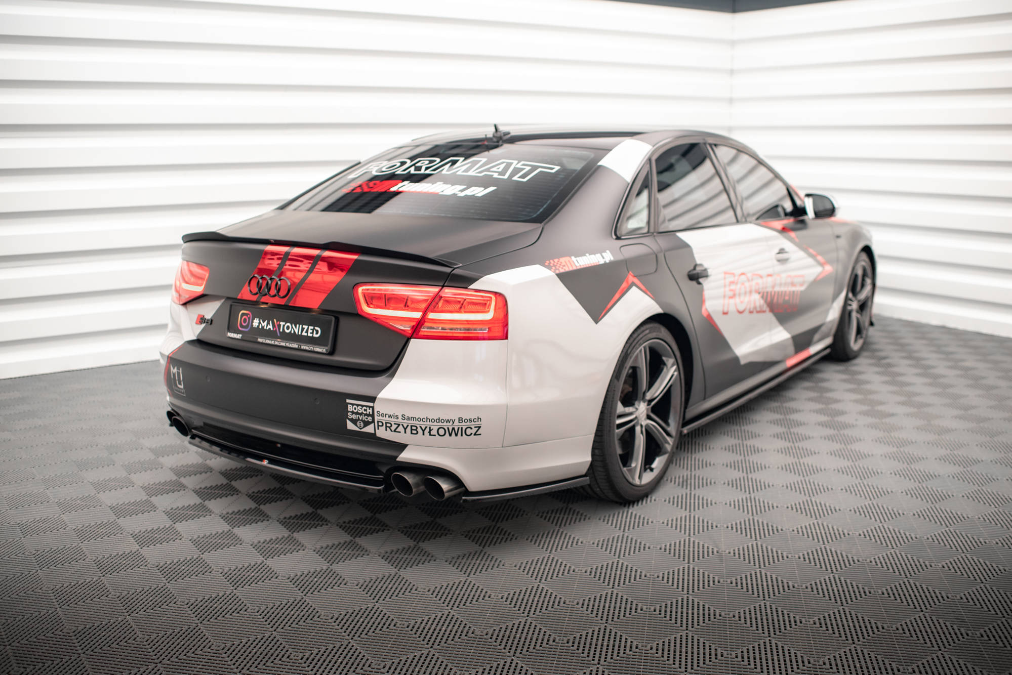 Rear Side Splitters Audi S8 D4 - Image 3