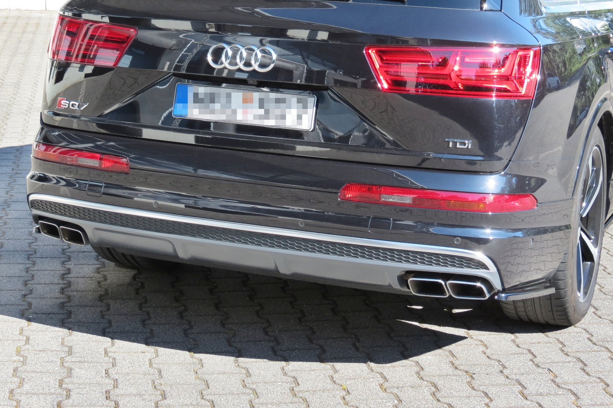 Rear Side Splitters Audi SQ7 / Q7 S-Line Mk.2 - Image 2