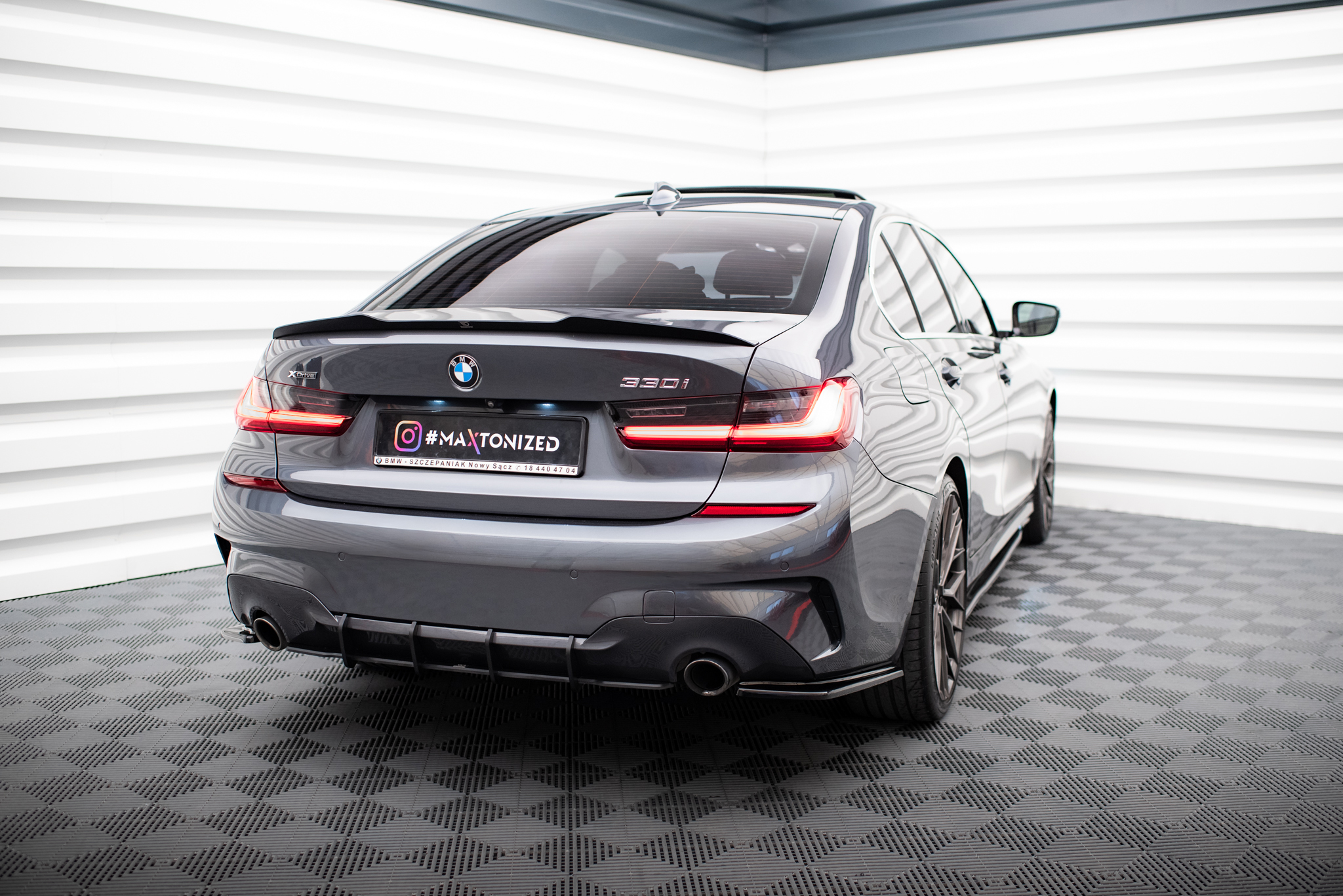 Rear Side Splitters BMW 3 M-Pack G20 - Image 2
