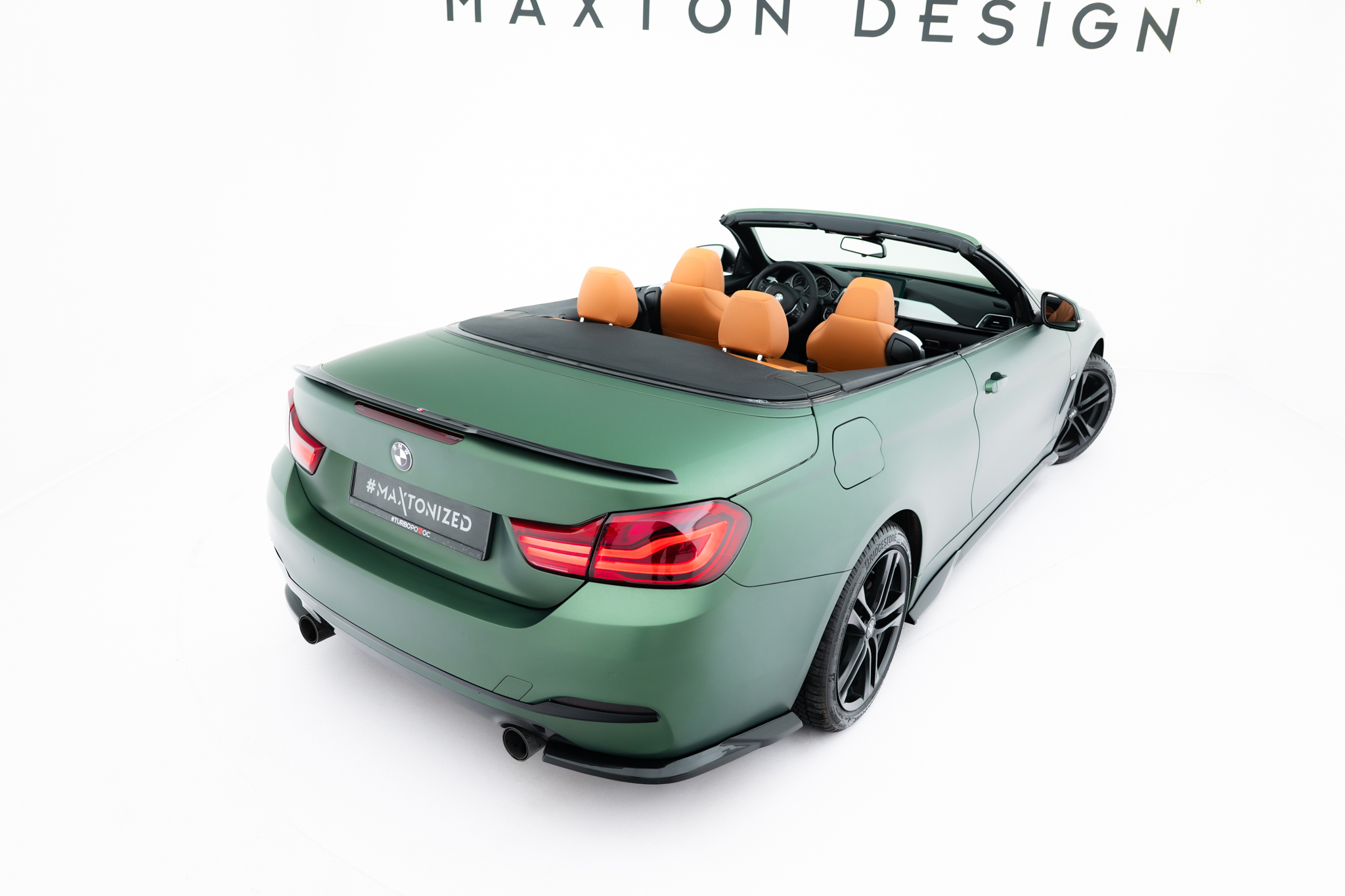 Rear Side Splitters BMW 4 Cabrio / Coupe F33 / F32 - Image 2
