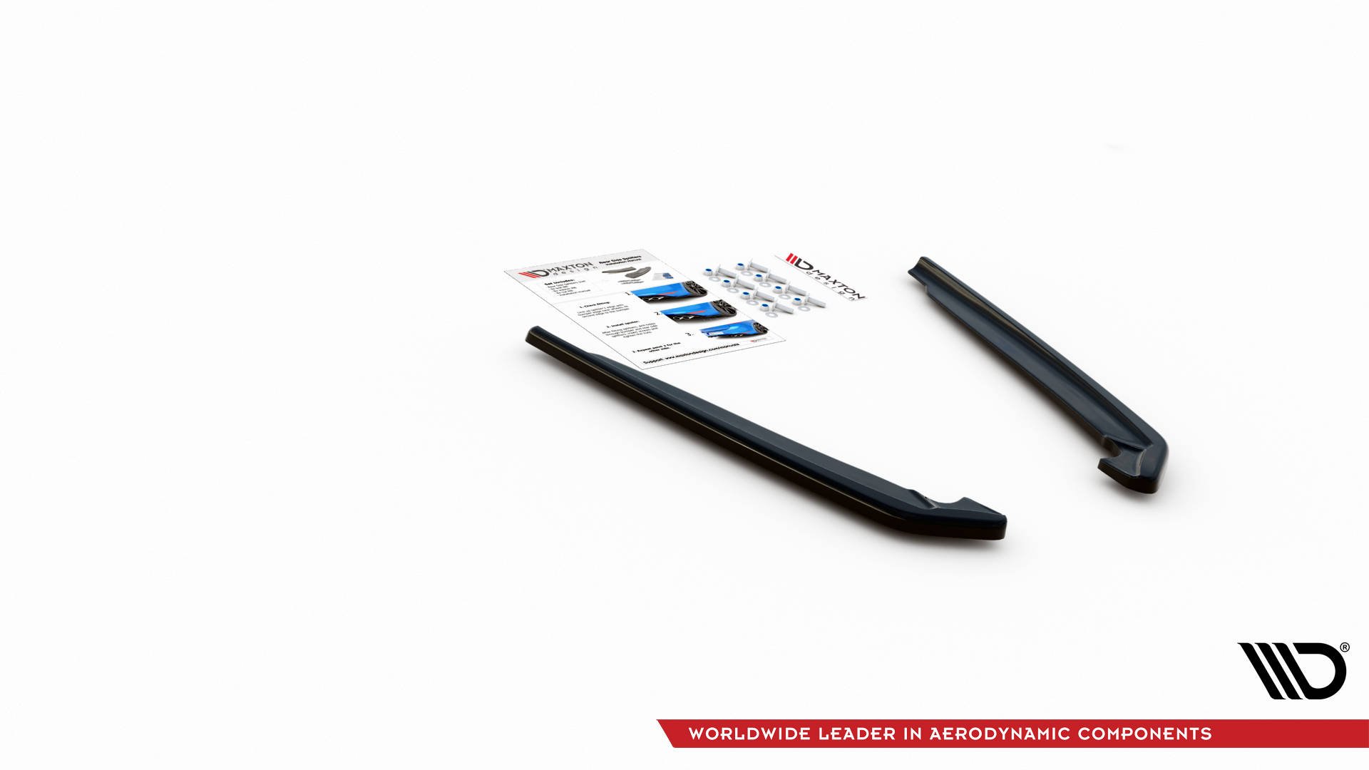 Rear Side Splitters BMW 5 G30 Facelift M-Pack - Image 3