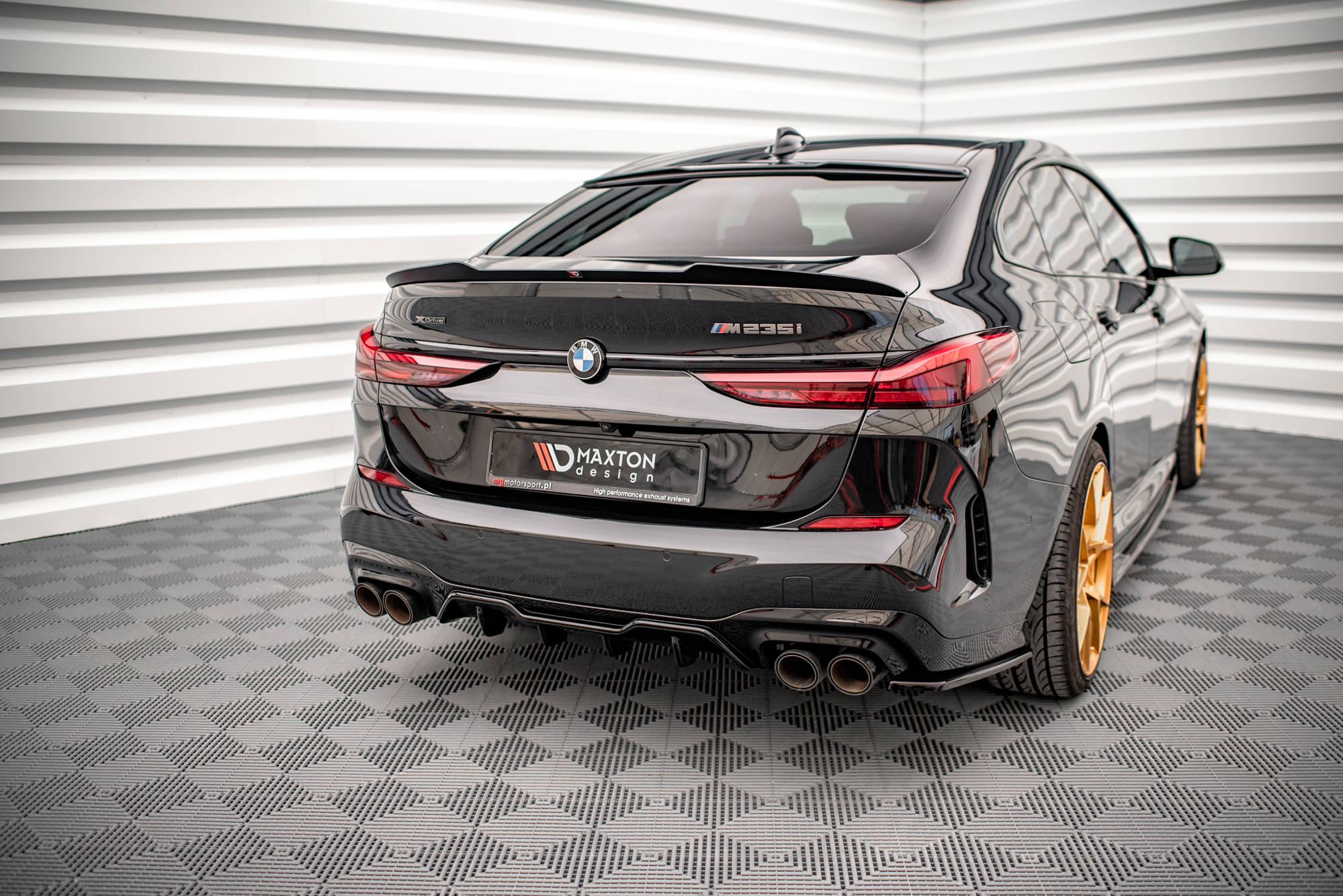 Rear Side Splitters BMW M235i Gran Coupe F44 - Image 2