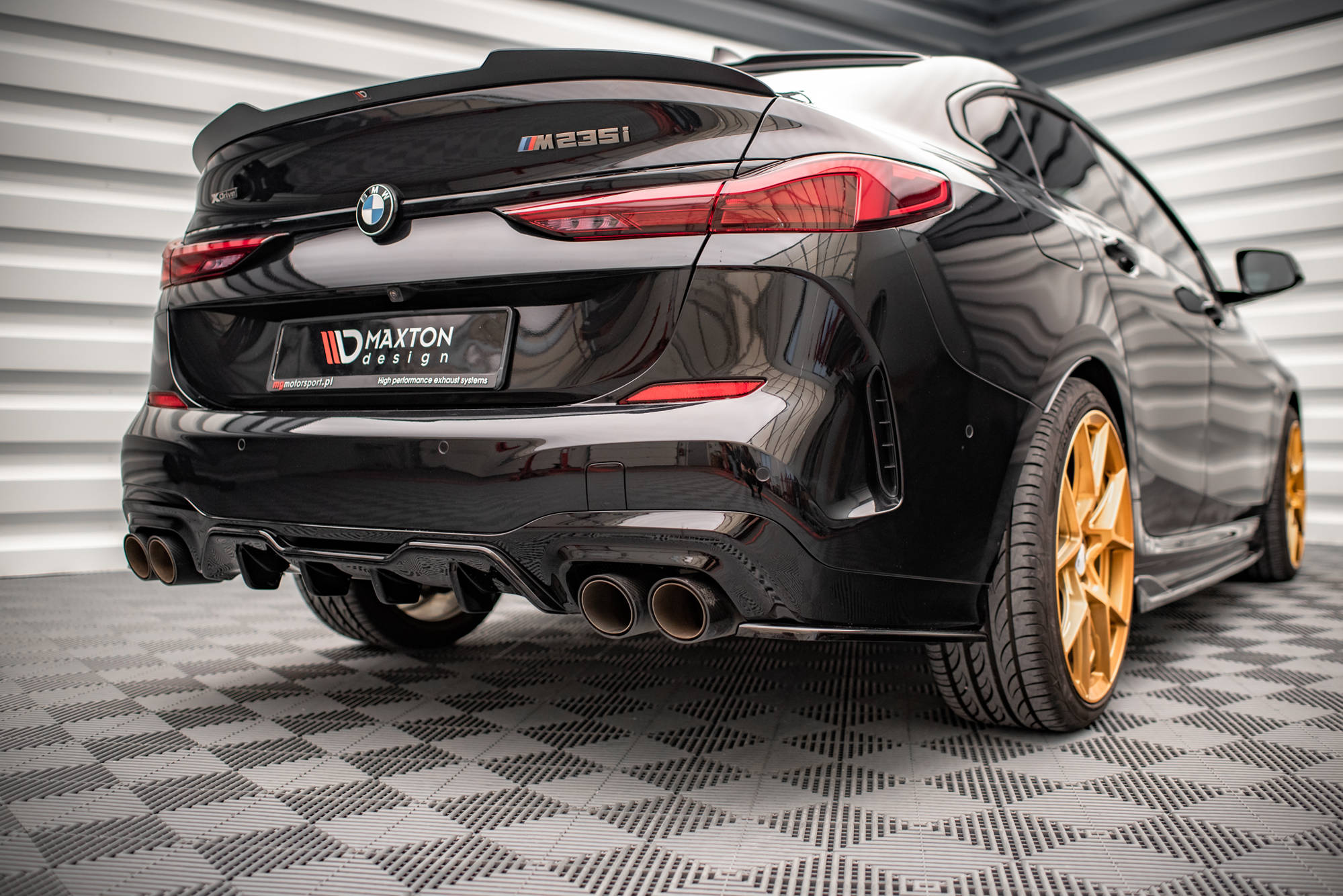 Rear Side Splitters BMW M235i Gran Coupe F44 - Image 4