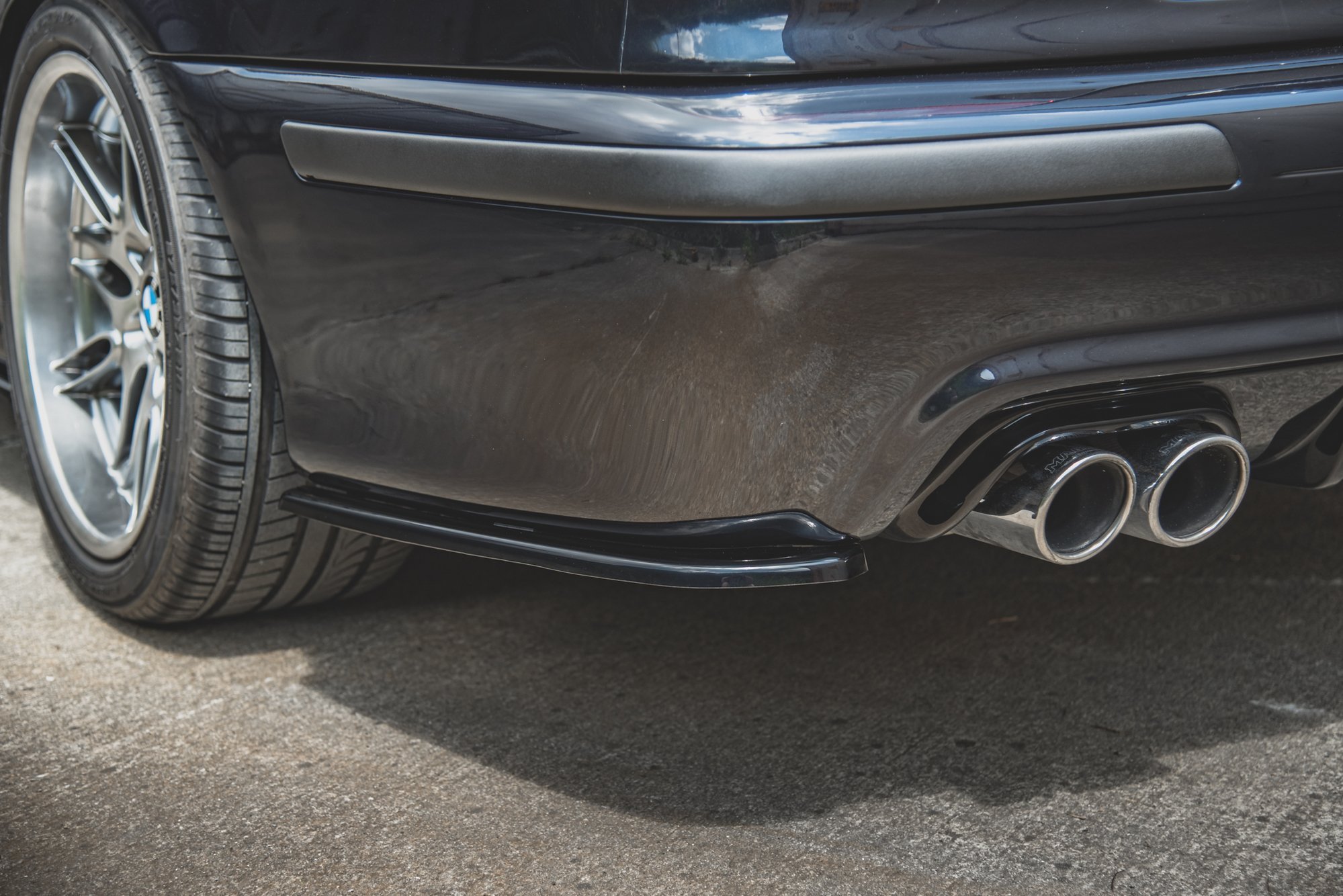 Rear Side Splitters BMW M5 / 5 M-Pack E39