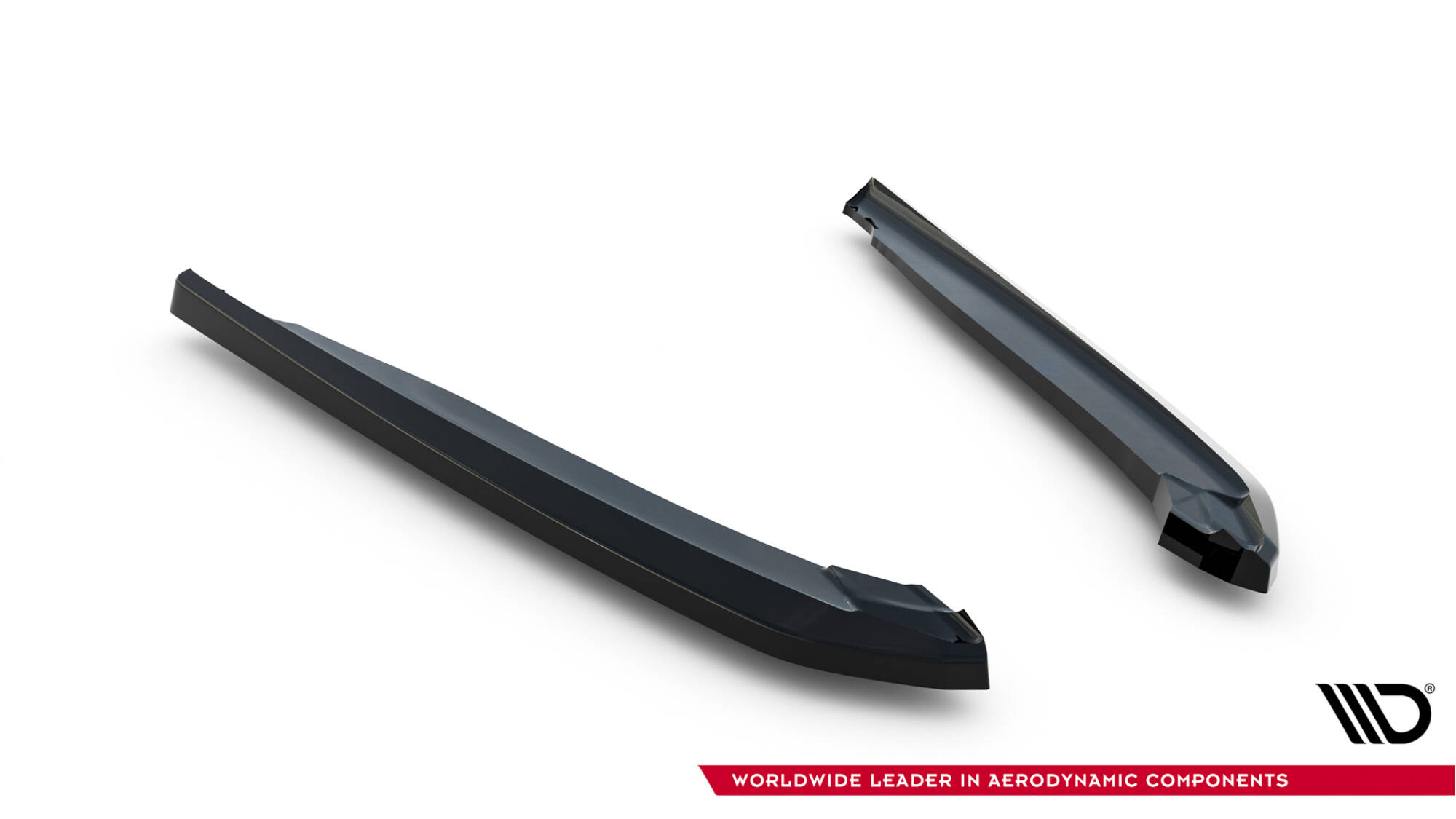 Rear Side Splitters BMW M550i Sedan G30 - Image 4