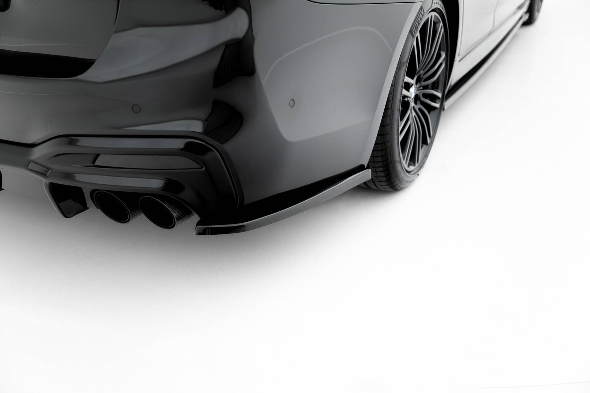 Rear Side Splitters BMW M550i Sedan G30