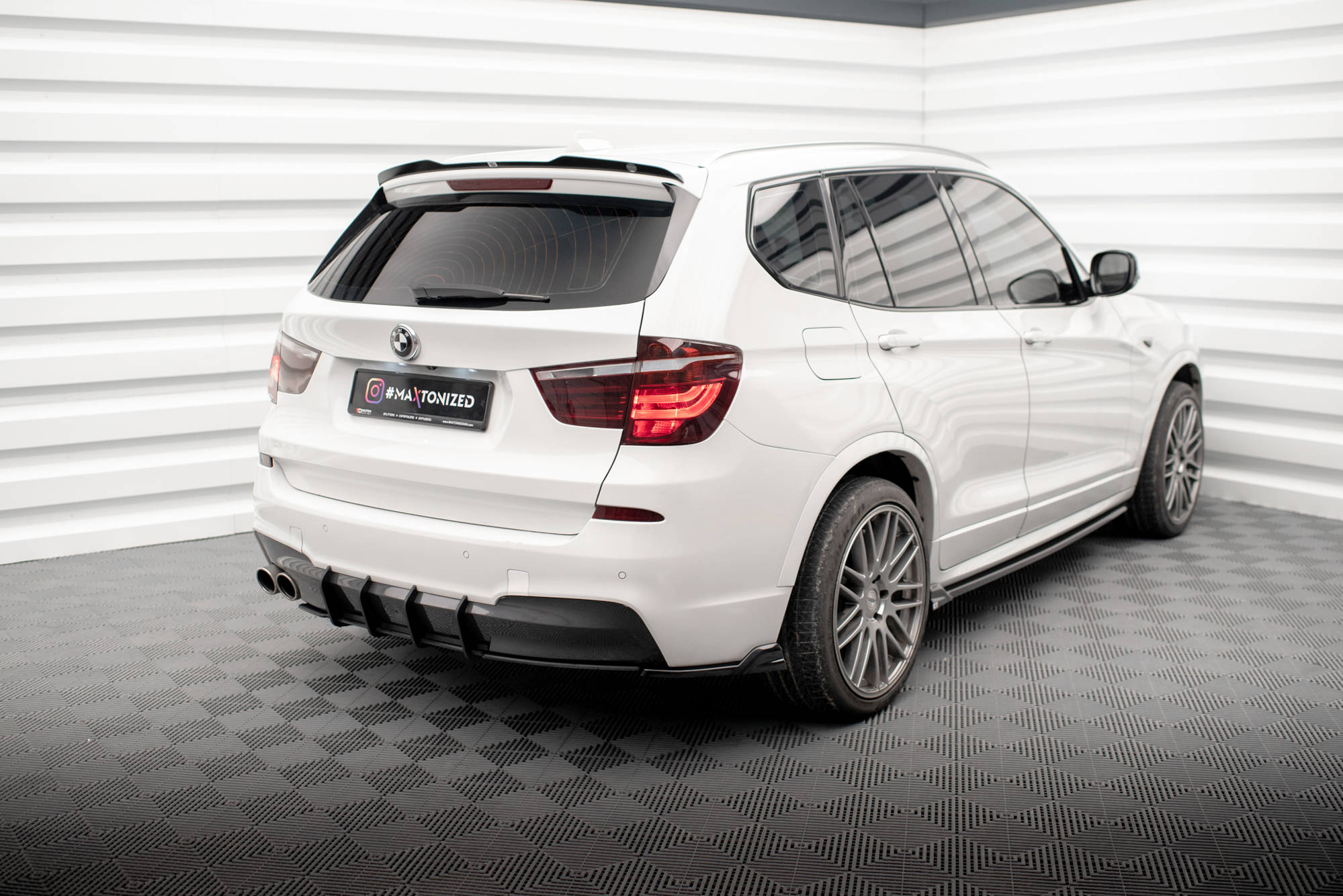 Rear Side Splitters BMW X3 M-Pack F25 - Image 2