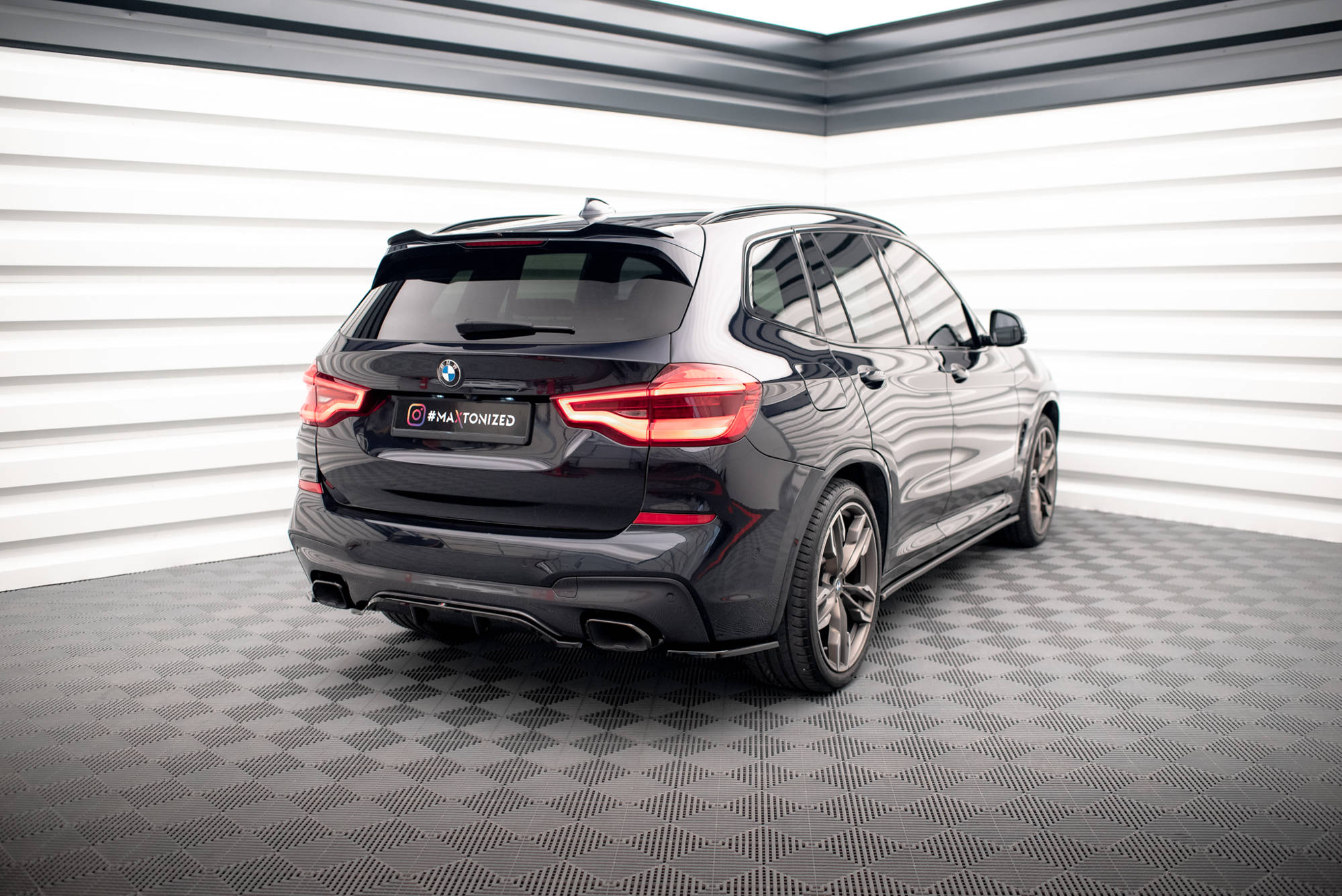Rear Side Splitters BMW X3 M40i / M40d G01 - Image 2
