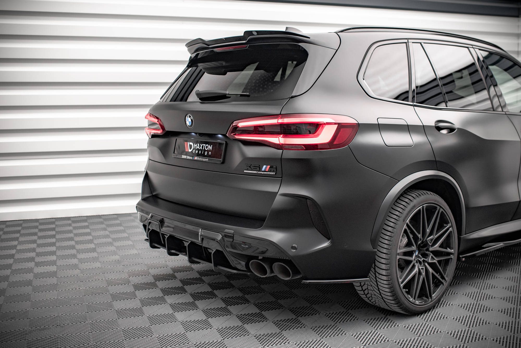 Rear Side Splitters BMW X5M F95 / F95 Facelift - Image 2