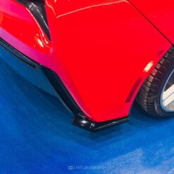 Rear Side Splitters Chevrolet Corvette Stingray C7