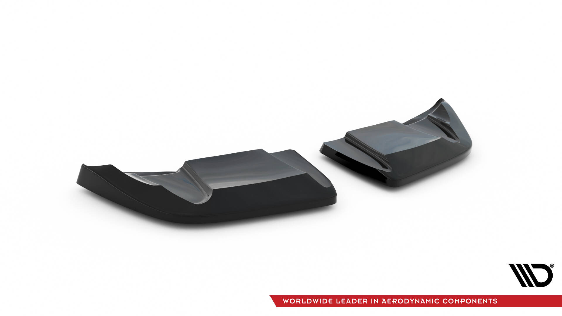 Rear Side Splitters Chevrolet Corvette Widebody C6 - Image 5