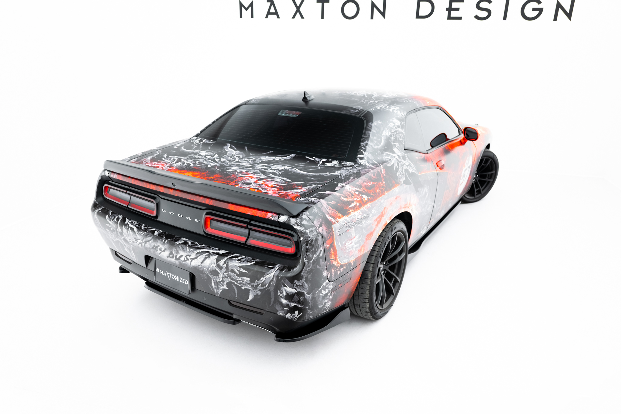 Rear Side Splitters Dodge Challenger GT Mk3 Facelift - Image 2