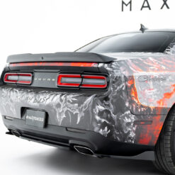 Rear Side Splitters Dodge Challenger GT Mk3 Facelift