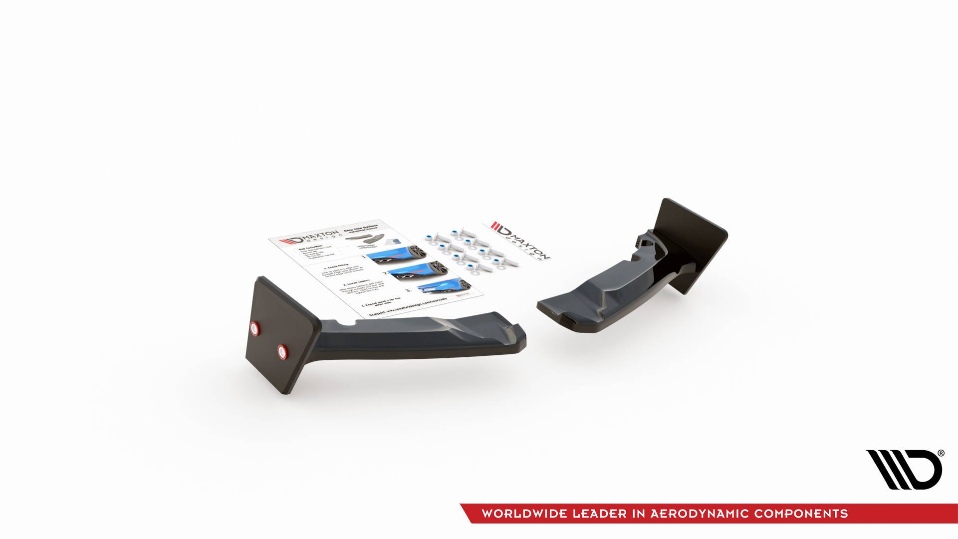 Rear Side Splitters + Flaps V.4 Toyota GR Yaris Mk4 - Image 5