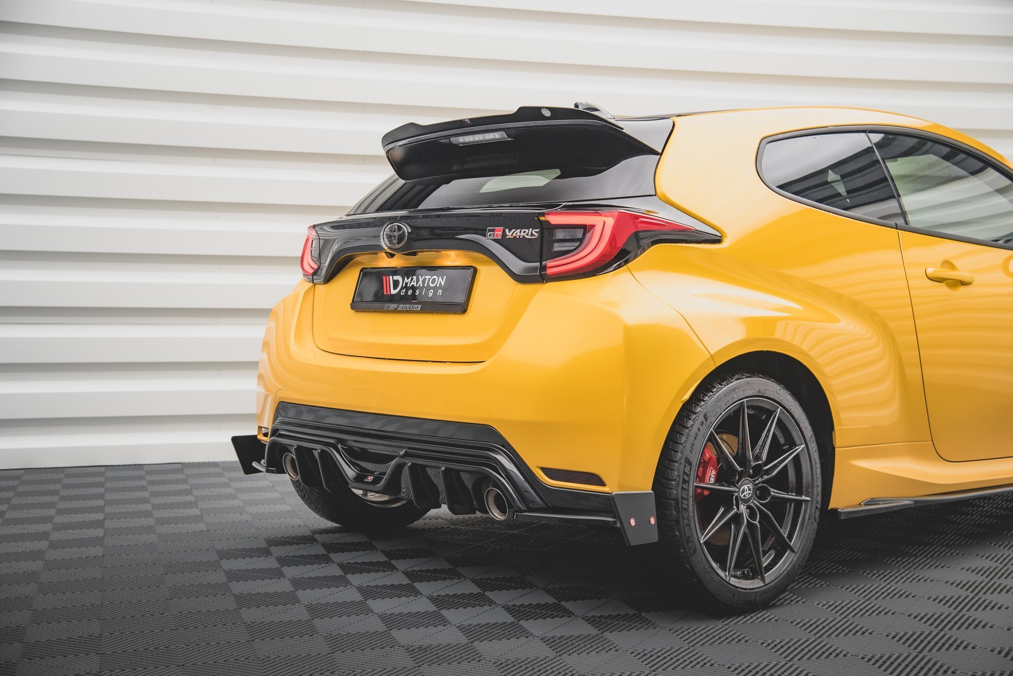 Rear Side Splitters + Flaps V.4 Toyota GR Yaris Mk4 - Image 2