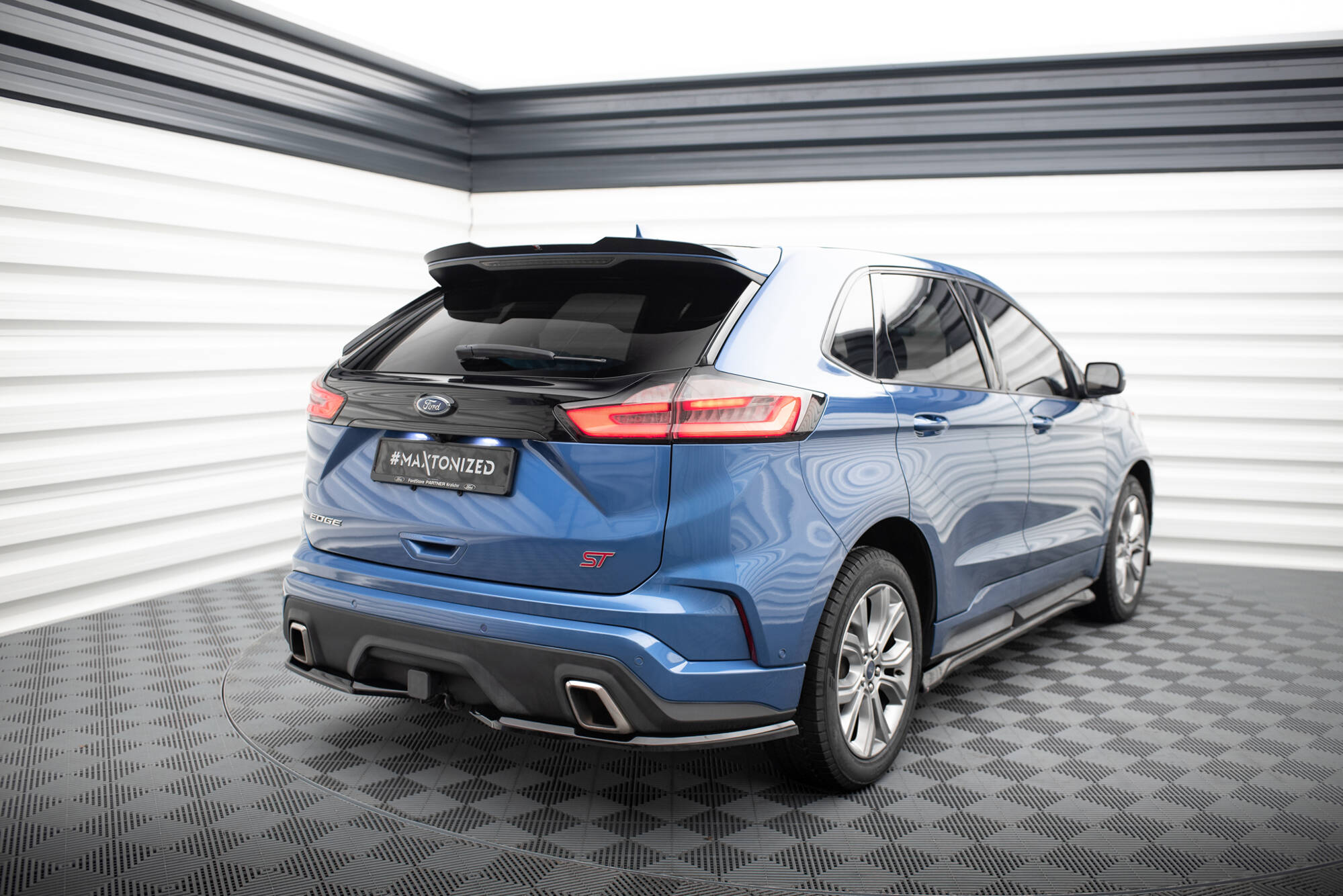 Rear Side Splitters Ford Edge ST Mk2 Facelift - Image 2